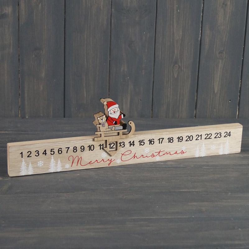 Sliding Santa Advent Calendar 40 cm detail page